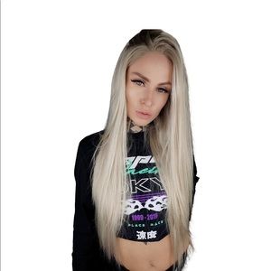 LIT UNICORNS lace front wig in cream pie